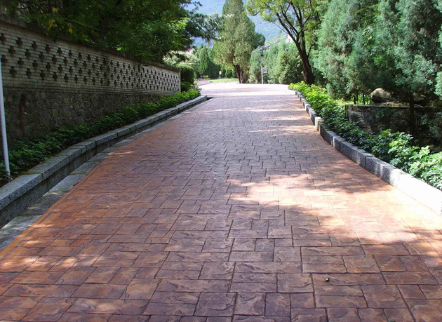 压花地面